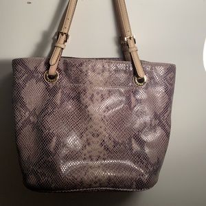 Michael Kors Snakeskin Purse